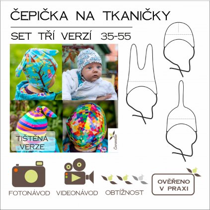 cepicky na tkanicky SET