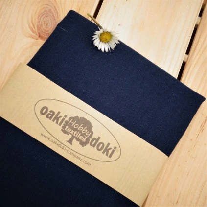 bavlna balíček 50x70 cm tmavě modrá