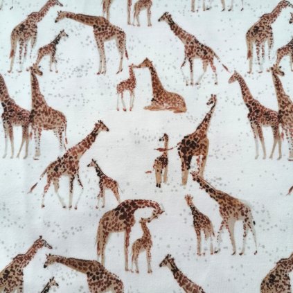 úplet "žirafy" od Family Fabrics