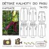 detske kalhoty do pasu kapsace caramilla