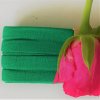 0,5 m šikmý proužek viskózový úplet zelený 20 mm