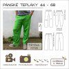 pánské tepláky vel. 44 -68 - tištěný střih Caramilla