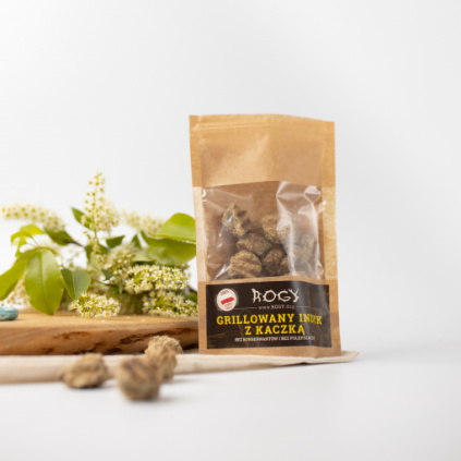 Krůtí sušené maso pro psy s kachnou na grilu | BiBi FOOD