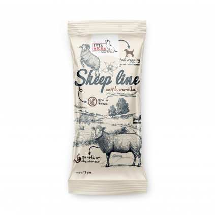 Sheep line Owca z wanilia 12cm Syta Micha