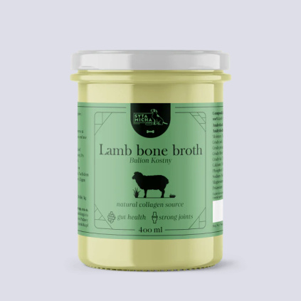 Vývar pro psy z jehněčích kostí