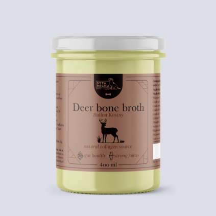 Vývar z jeleních kostí pro psy 400ml
