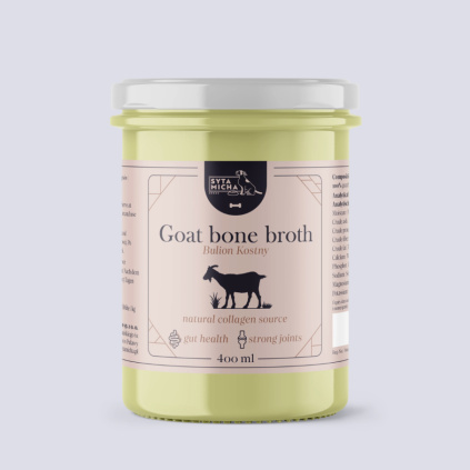 Vývar z kozích kostí pro psy 400ml