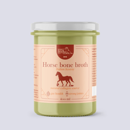 Vývar pro psy z koňských kostí