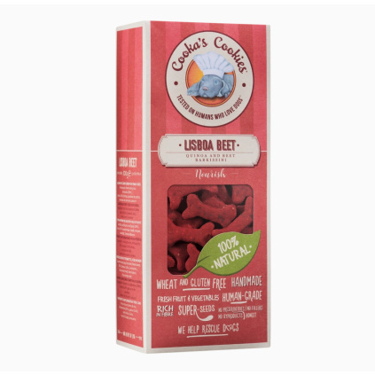 Lisabonska řepa pečené sušenky pro psy