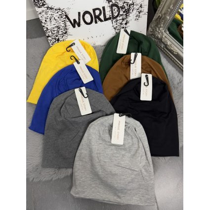 Čepice BASIC více barev