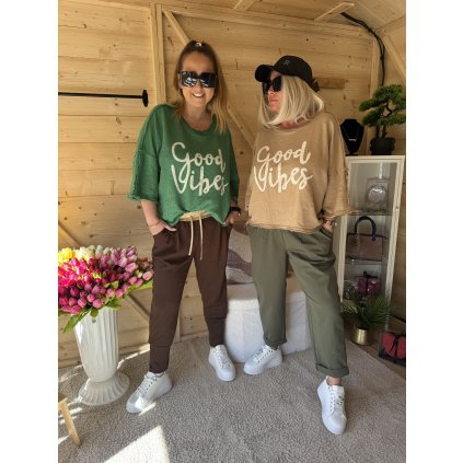 Mikina LUXURY GOOD VIBES