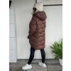 Péřová zimní bunda COFFE s náplety