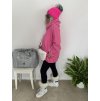 Stylová bundička na zip LUXURY pink