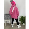 Stylová bundička na zip LUXURY pink