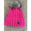 Zateplená čepice LACHITI PINK NEON
