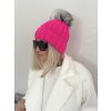 Zateplená čepice LACHITI PINK NEON