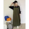 Laclové šaty KHAKI
