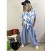 Kalhoty balloon BLUE