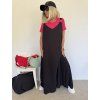 Extra dlouhé volné šaty BLACK