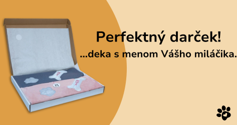 Personalizovaná deka s menom domáceho miláčika