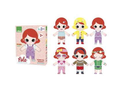 vilac obliekacie puzzle lola
