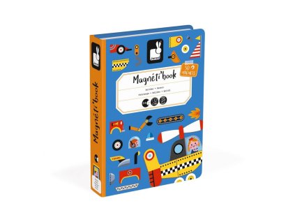 J02715 Magneticka skladacka Dopravne prostriedky Magnetibook Janod v tvare knihy 90 (1)