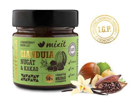 mixitella premium gianduia nugat kakao produktovka sk