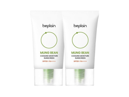 BEPLAIN Mung Bean Mild Sunscreen SPF 50+ PA++++ (Set 1+1)