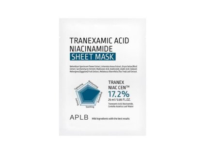 APLB Tranexamic Acid Niacinamide Sheet Mask