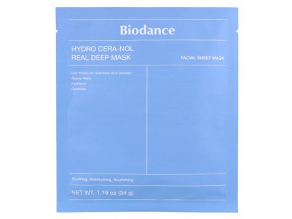 BIODANCE Hydro Cera Nol Real Deep Mask Facial Sheet Mask1