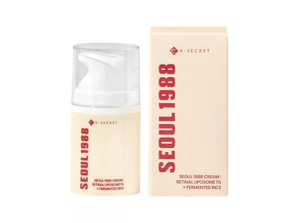 K SECRET SEOUL 1988 Cream Retinal Liposome 1% Fermented Rice 50 ml