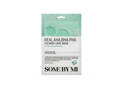 SOME BY MI Real AHA BHA PHA Calming Care Mask