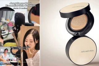 💰 Cena: 5️⃣0️⃣0️⃣Kč 💫 Jung Saem Mool Essential Skin Nuder Cushion – SPF 50+ PA+++ (VČETNĚ NÁHRADNÍ NÁPLNĚ) 🔥 Hit díky...