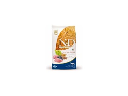 N&D Low Grain CAT Adult Lamb & Blueberry 5kg + Doprava Zdarma