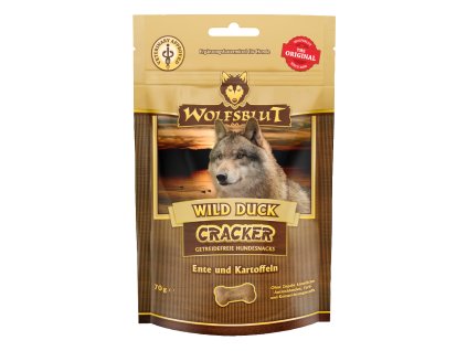 WB785575 Wolfsblut Cracker WildDuck 70g Front 1000px