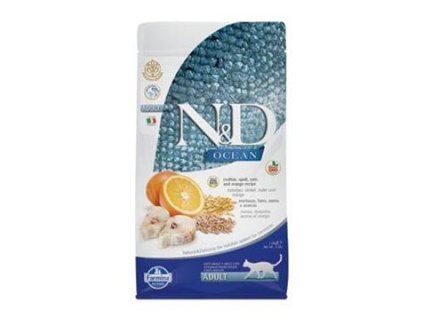 nd ocean cat lg adult codfish orange