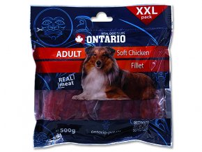 ONTARIO Snack Chicken Jerky 500g - AKCE