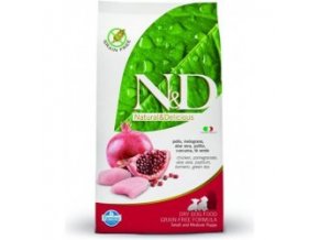 N&D Grain Free DOG Puppy S/M Chicken & Pomegr 2,5kg