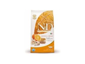 N&D Low Grain CAT Adult Codfish & Orange 5kg + Doprava Zdarma