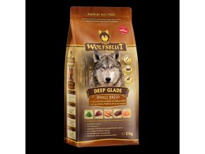 WB766137 Wolfsblut Trockenfutter DeepGlade SmallBreed Front 2kg 4260262766137 3000px