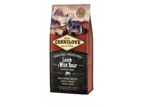 Carnilove Dog Lamb & Wild Boar for Adult NEW