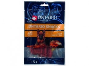 ONTARIO Snack Dry Lamb Fillet (70g)- doprodej 4ks, exp: 1/11/2025
