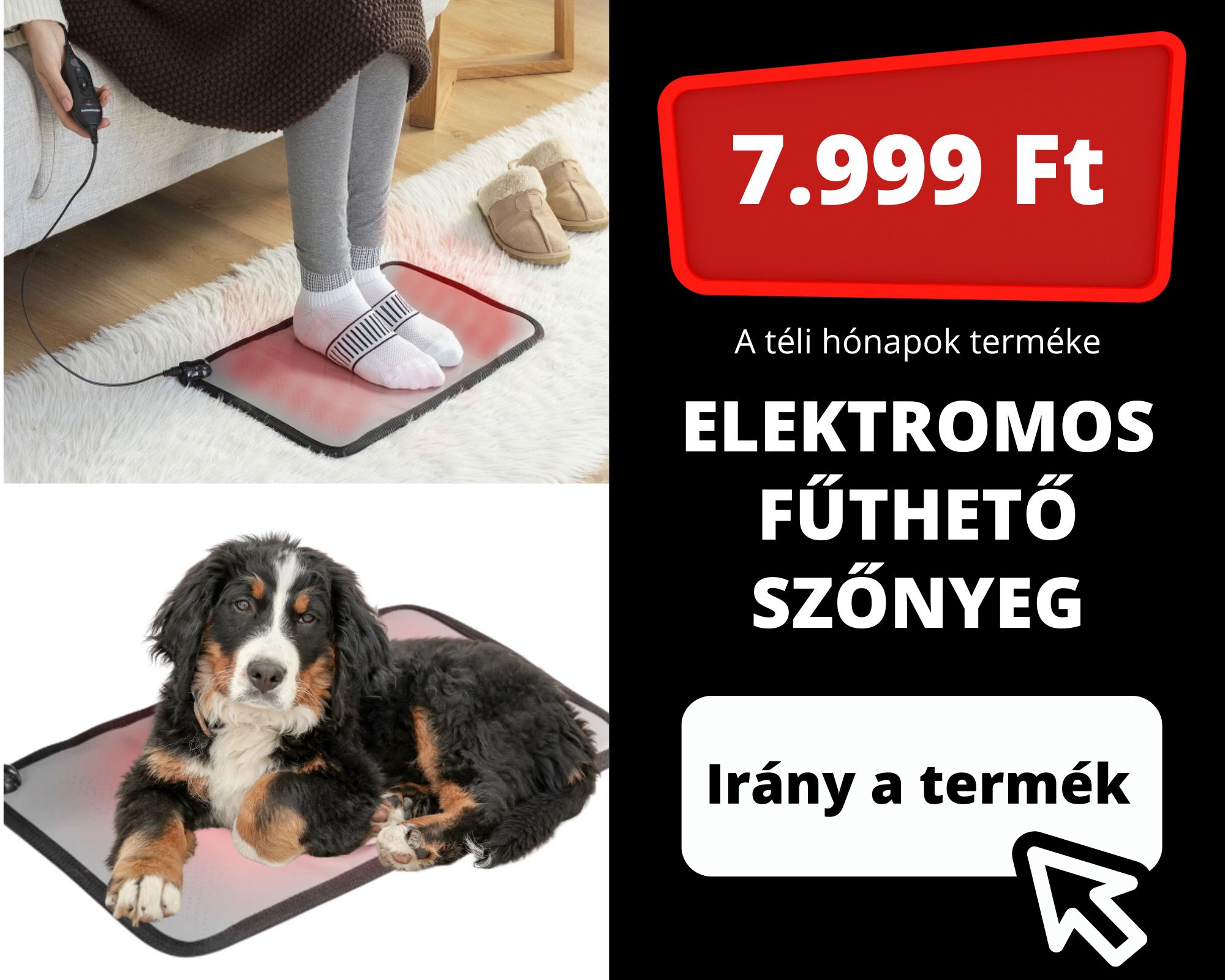 Fűthető szőnyeg