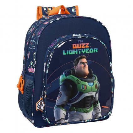 Iskolatáska Buzz Lightyear Tengerészkék (32 x 38 x 12 cm)