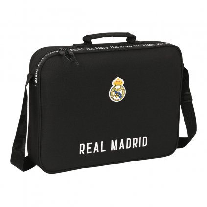 Laptoptáska Real Madrid C.F. Corporativa Fekete (38 x 28 x 6 cm)