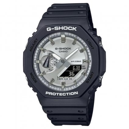 Férfi karóra Casio G-Shock OAK - SILVER DIAL (Ø 45 mm)