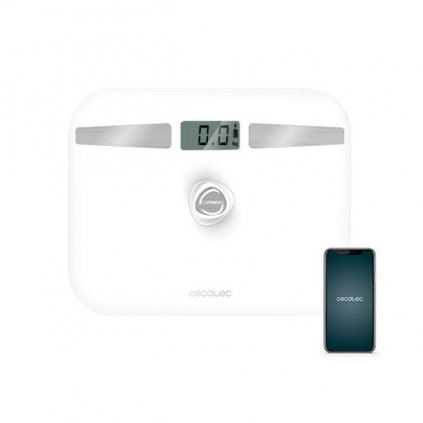 Digitális Fürdőszoba Mérleg Cecotec SURFACE PRECISION ECOPOWER 10200 SMART HEALTHY LCD Bluetooth 180 kg Fehér LCD