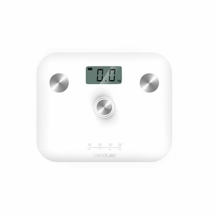 Digitális Fürdőszoba Mérleg Cecotec ECOPOWER 10100 FULL HEALTHY LCD 180 kg Fehér Üveg