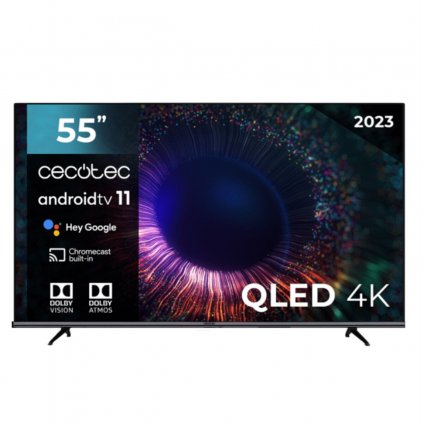 Televízió Cecotec 02568 55 4K Ultra HD QLED Android TV