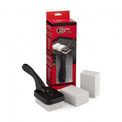 Barbecue Tisztító Kefe Cleaning Block Szürke 27 cm